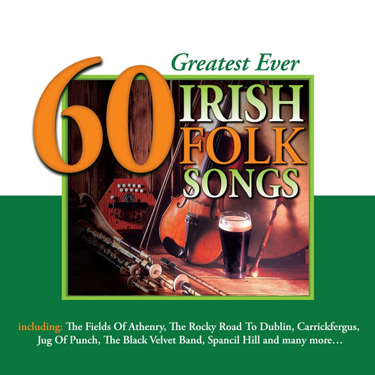 Various Artists - 60 Greatest Ever Irish Folk Songs (3CD+1DVD)